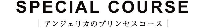 SPECIAL COURSE アンジェリカのプリンセスコース